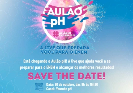 Aulão PH - Save the Date