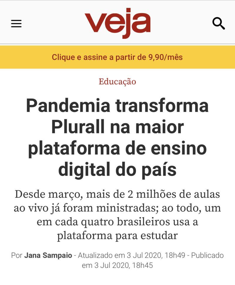 Plurall - maior plataforma de ensino digital do país